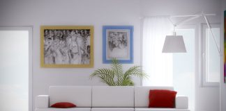 Design of a three-room apartment