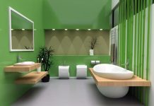 Modern bathrooms