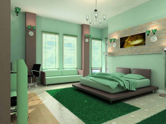 "Andromeda Nebula". Design of a four-room apartment.