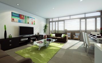 "Classics of Romanticism". The design of a duplex apartment.