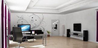 Fitness club interior design