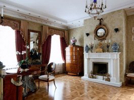 Classic style in the interior of a Russian mansion Classic style in the interior of a Russian mansion
