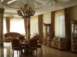 Classic interior of a country house