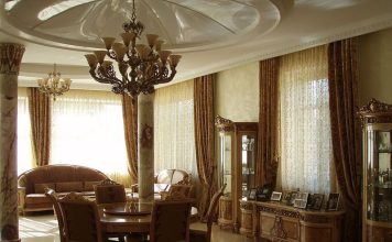 Classic interior of a country house