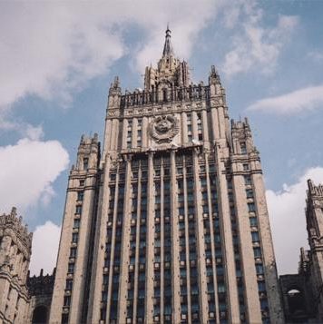 Construction of perspective images of high-rise buildings