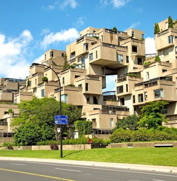 Architecture of apartment buildings