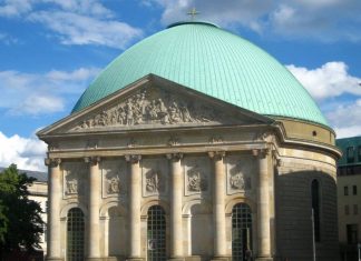 Catholic church of St. Hedwig in Berlin