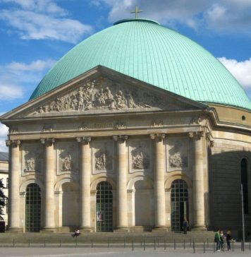 Catholic church of St. Hedwig in Berlin