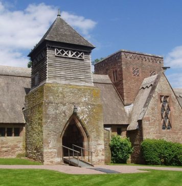 Arts and Crafts Church of All Saints, Brockhampton