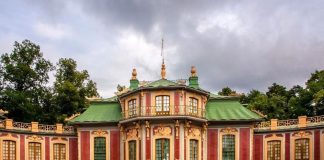 Pavilion at Drottningholm, Sweden