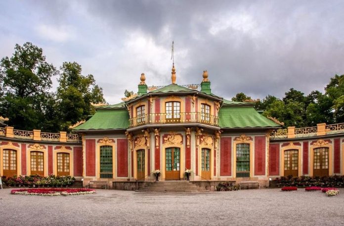 Pavilion at Drottningholm, Sweden