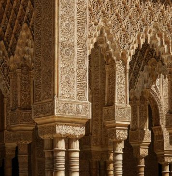 The Alhambra Palace in Granada, Spain